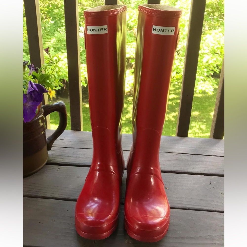 Hunter rain boots